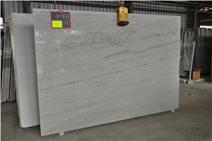 River White Granite Slab