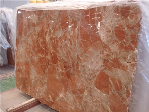 Rojo Coralito Marble Slab