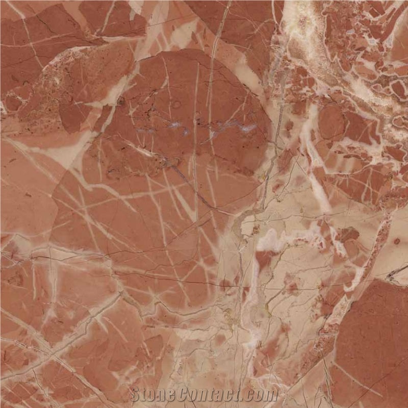 Rojo Coralito Marble Tile