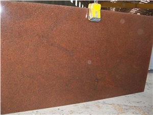 Romantica Red Granite Slab