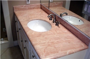 Rosa Egeo Marble Finished Product