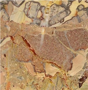 Rosaire Framboise Marble Tile
