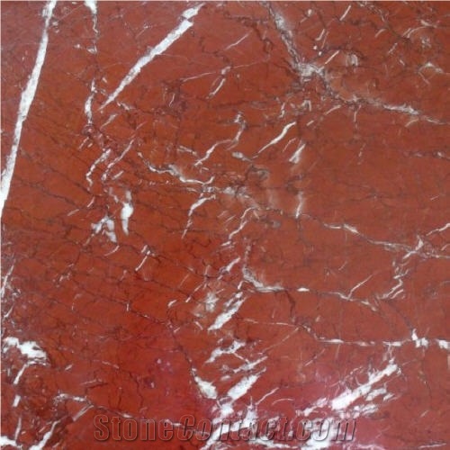 Rosalia Red Marble Tile