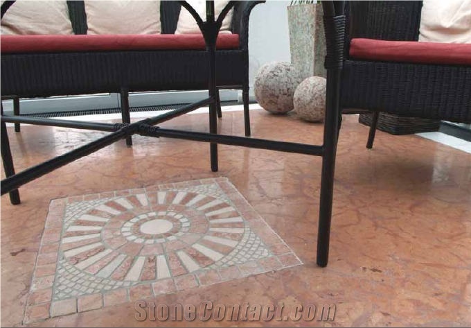 Rosso Alicante Marble Finished Product