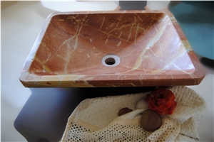 Rosso Alicante Marble Finished Product
