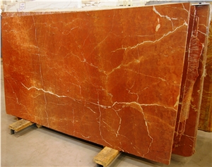 Rosso Alicante Marble Slab