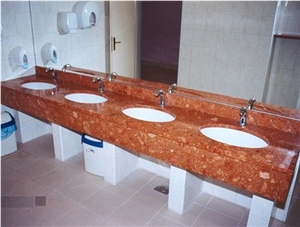 Rosso Asiago Marble Finished Product