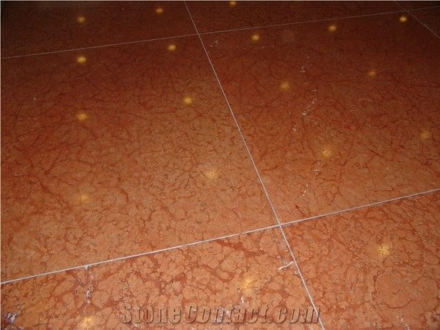 Rosso Asiago Marble Finished Product