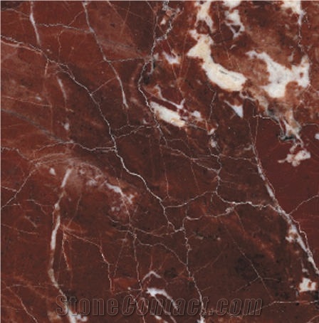 Rosso Carpazi Marble Tile