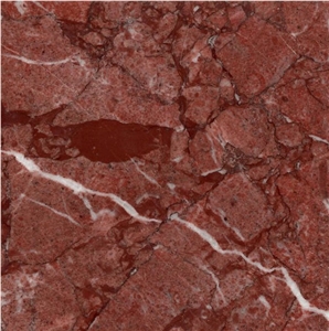 Rosso Carpazi Marble Tile