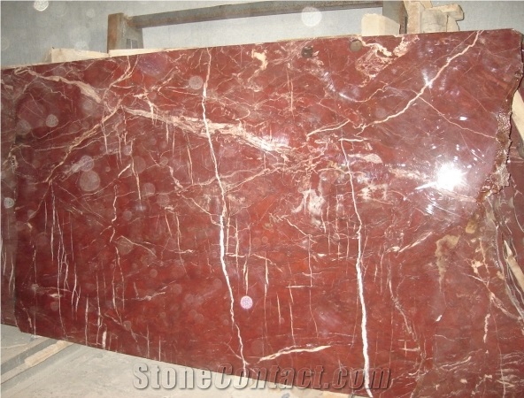 Rosso Diaspro Marble Slab