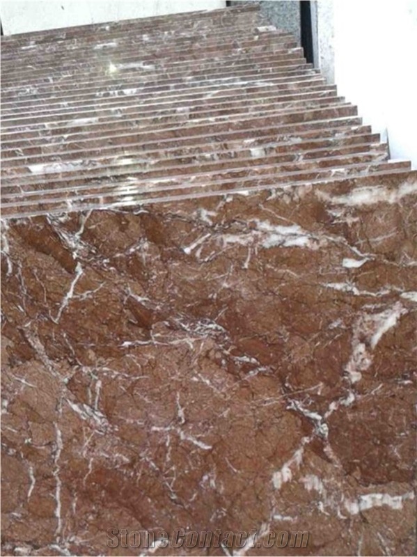 Rosso Ginari Marble Finished Product
