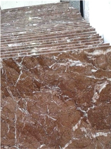 Rosso Ginari Marble Finished Product