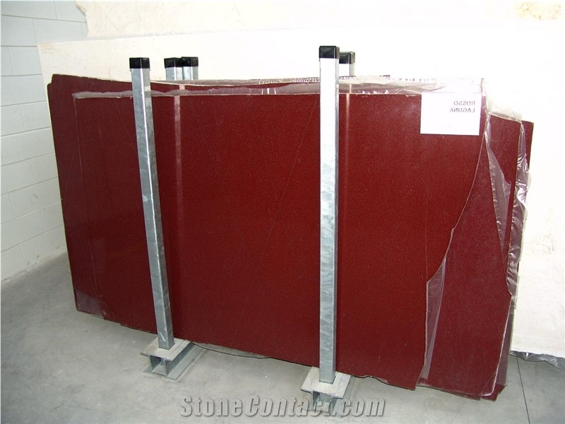 Rosso Laguna Marble Slab