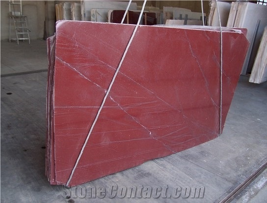 Rosso Laguna Marble Slab