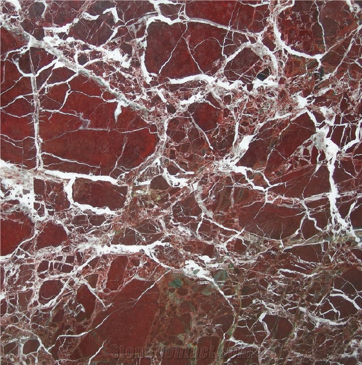 Rosso Lepanto Marble Tile