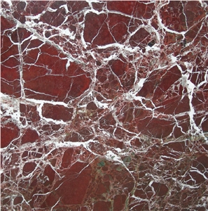 Rosso Lepanto Marble Tile