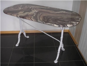 Rosso Luana Marble Finished Product