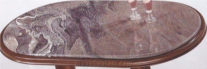 Rosso Luana Marble Finished Product
