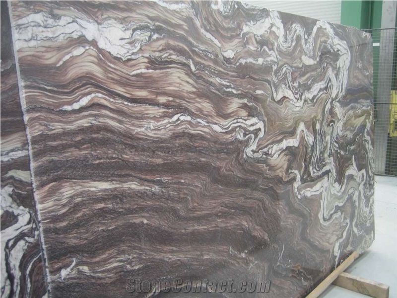 Rosso Luana Marble Slab
