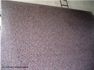 Rosy Pink Granite Slab