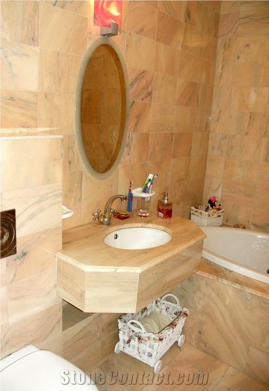 Ruschita Roz Marble Finished Product