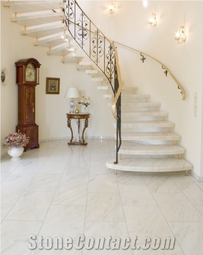 Ruschita White Marble Finished Product