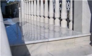 Ruschita White Marble Finished Product