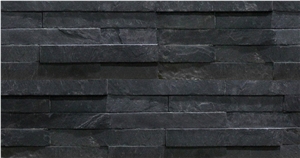 Rustic Black Slate Finished Product