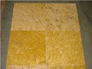 Saffron Gold Limestone Finished Product
