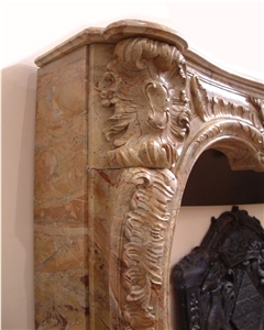 Sarrancolin Framboise Marble Finished Product
