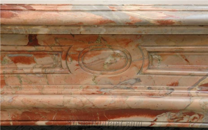 Sarrancolin Framboise Marble Finished Product