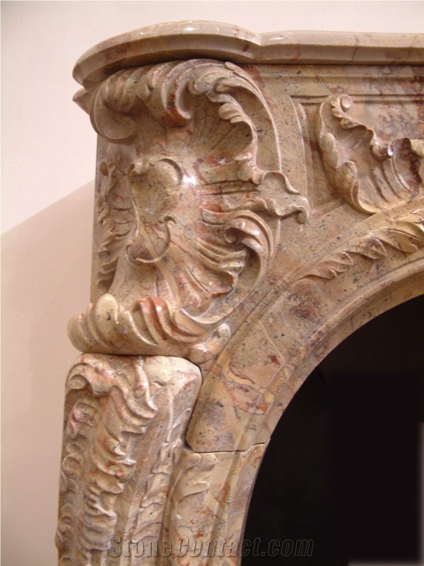 Sarrancolin Opera Fantastico Marble Finished Product