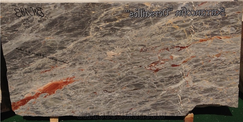 Sarrancolin Versailles Marble Slab
