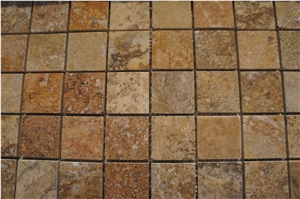 Scabas Brown Travertine Finished Product