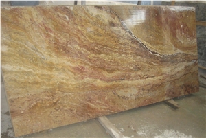 Scabas Gold Travertine Slab