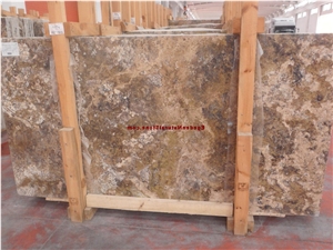 Scabas Gold Travertine Slab