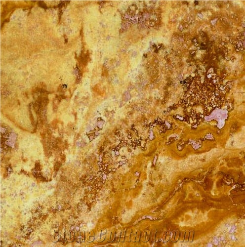 Scabas Gold Travertine Tile