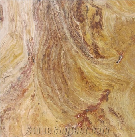 Scabas Gold Travertine Tile