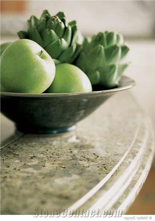 Seafoam Granite Finished Product