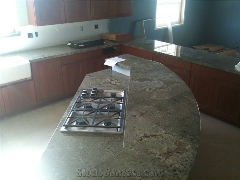 Seafoam Granite Finished Product