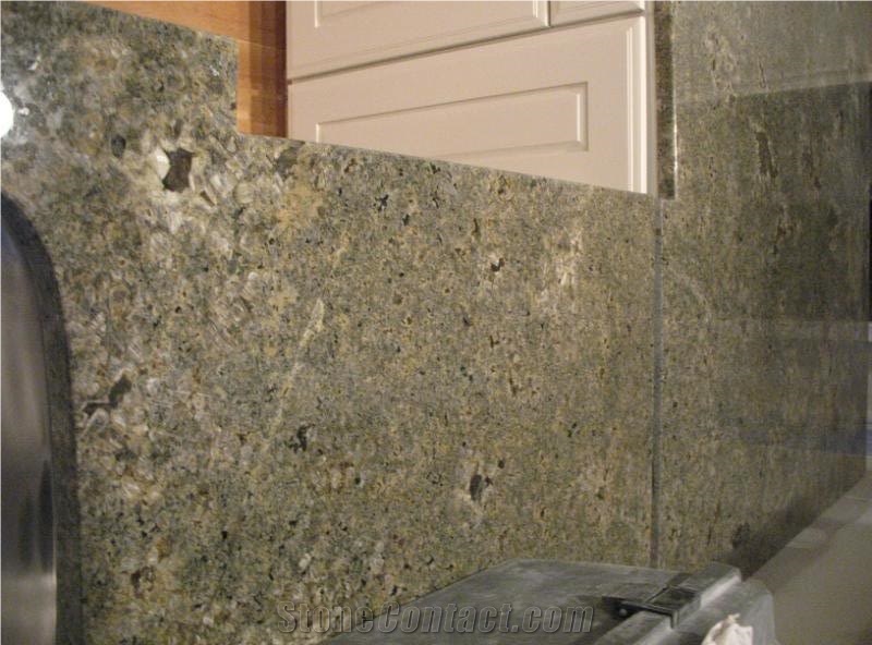 Seafoam Granite Finished Product