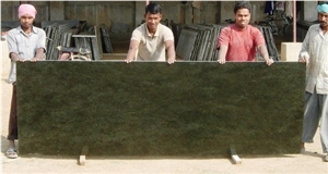 Seaweed Green Granite Slab
