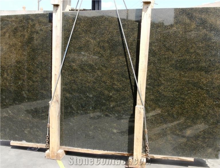 Seaweed Green Granite Slab