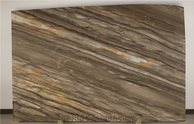 Sequoia Brown Marble Slab