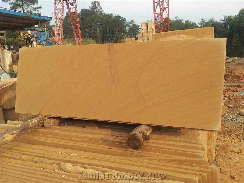Sichuan Yellow Sandstone Slab