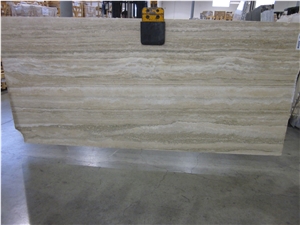 Siena Silver Travertine Slab