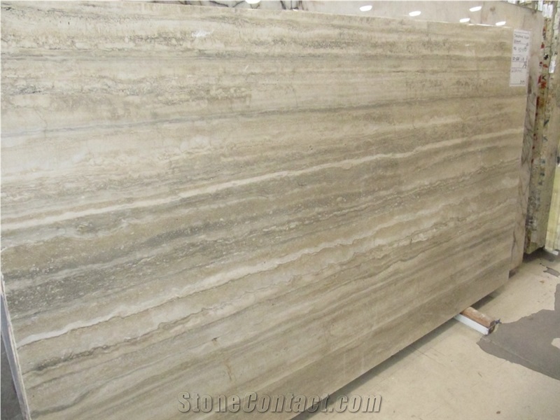 Siena Silver Travertine Slab