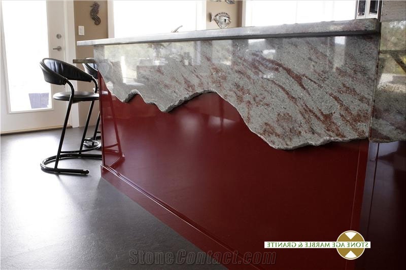 Silver Galaxy Granite Finished Product