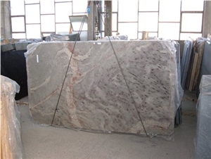 Silver Galaxy Granite Slab